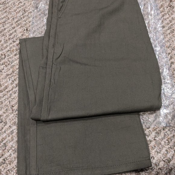Naked & Famous Olive Chinos - Picture 2 of 3